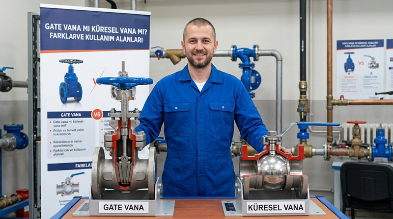 Gate Vana mı Küresel Vana mı? Farkları ve Kullanım Alanları