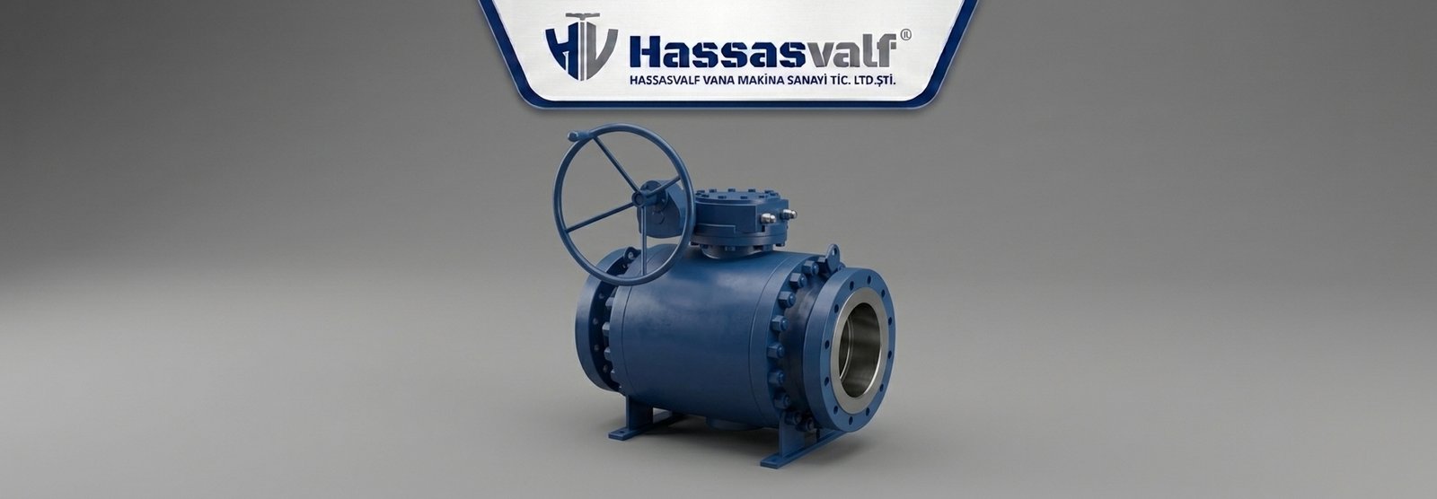 Trunnion Monteli (Yataklamalı) Dişli Kutulu Küresel Vana  