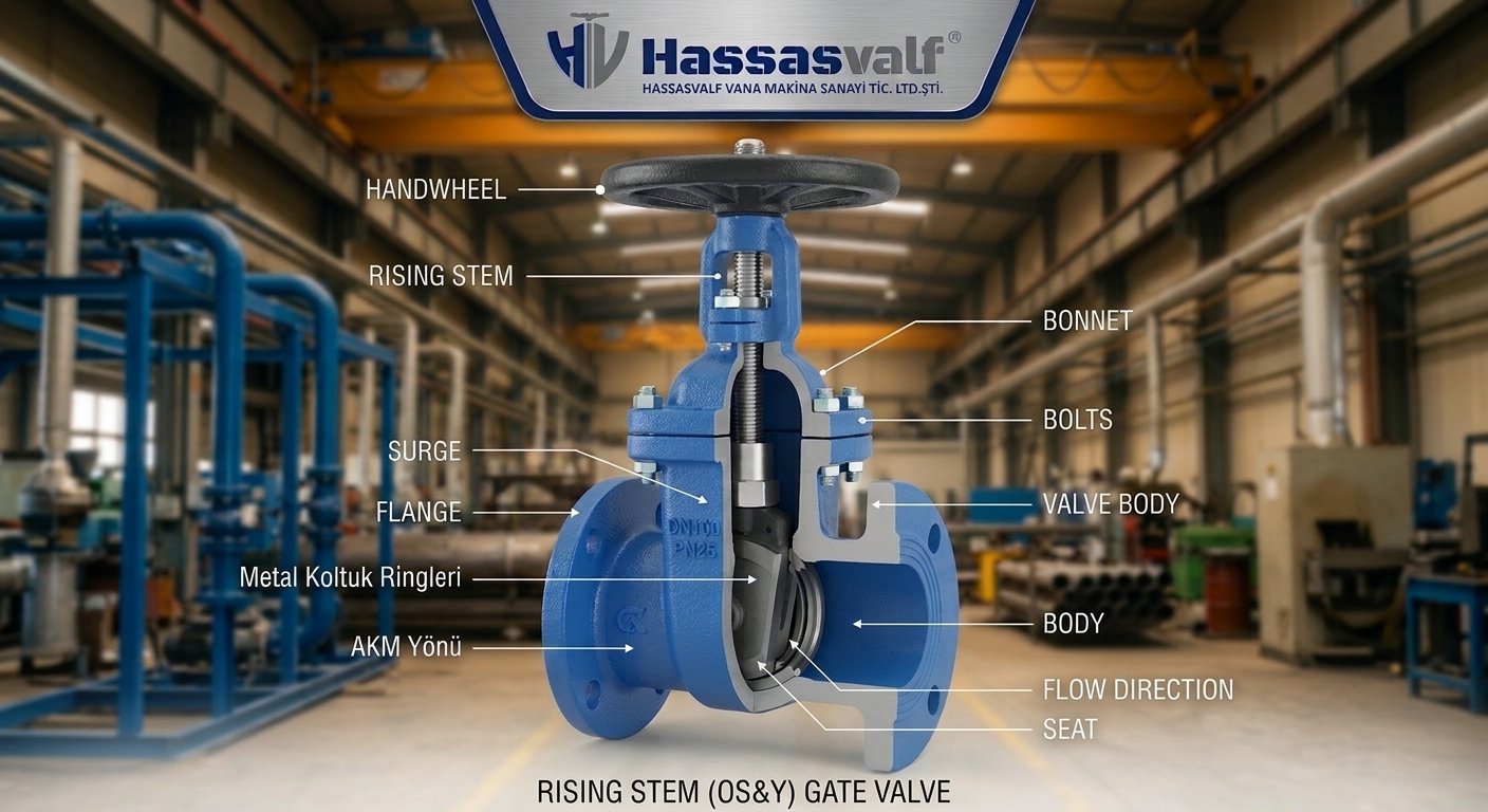 Yükselen Milli (OS&Y) Gate Vana 